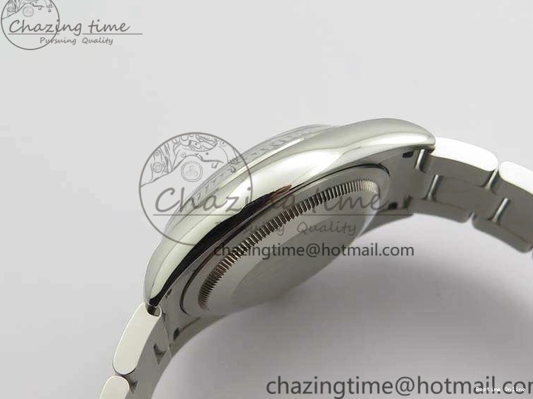 0211 DateJust 36mm SS 116234 ARF 1:1 Best Edition Blue Roman Dial Fluted On 904L SS Oyster Bracelet SA Supportive 3516